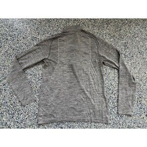 Lululemon Metal Vent Tech Half Zip Graphite Gray Size Medium Men's